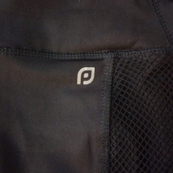 Fishnet and Mesh side panel Leggings, Small - Picture 5 of 5